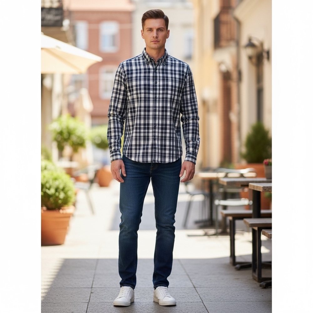BOSS HUGO BOSS Button Down Shirt. Size Medium